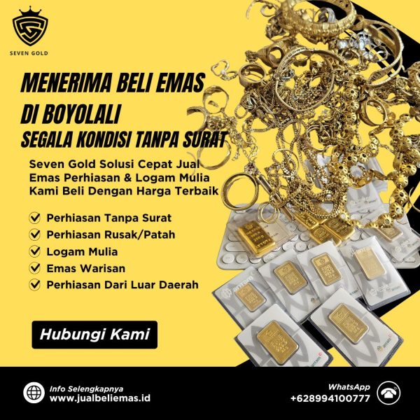 jual emas tanpa surat boyolali