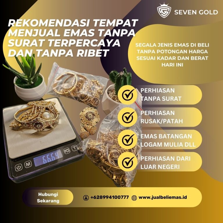 Jual beli emas tanpa surat jogja