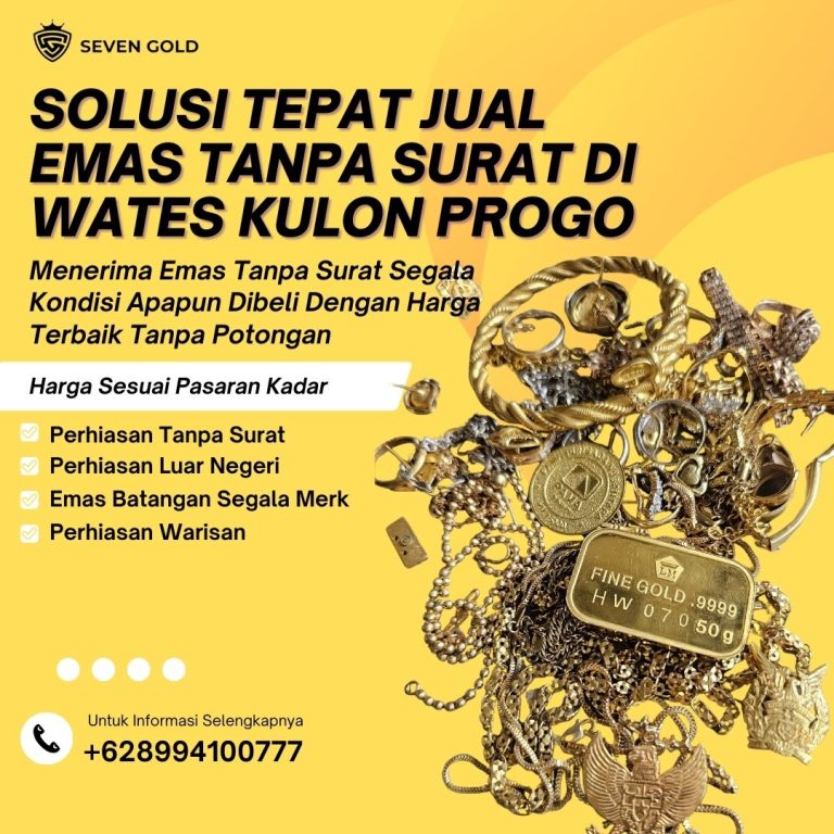 jual emas tanpa surat wates