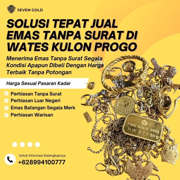 jual emas tanpa surat wates
